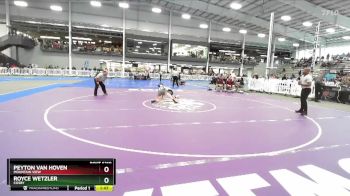 6-106 lbs Semifinal - Royce Wetzler, Cosby vs Peyton Van Hoven, Mountain View