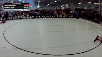 163 lbs Champ. Round 2 - Carter Cech, Nebraska vs Brock Weddle, NC Wolfpack