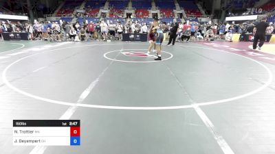 150 lbs Cons 64 #2 - Noah Trottier, MN vs Jaijuan Deyampert, OH