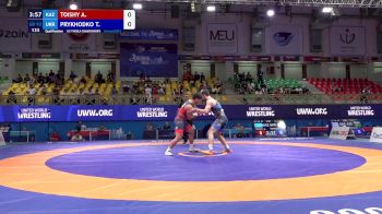 92 kg Qualif. - Adilet Toishy, Kazakhstan vs Tymofii Prykhodko, Ukraine