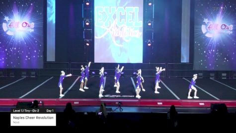 Naples Cheer Revolution - Nova [2024 Level 1.1 Tiny--Div 2 Day 1] 2024 The All Out Grand Nationals