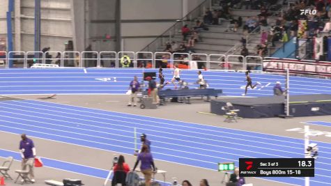 High School Boys' 800m, Finals 3