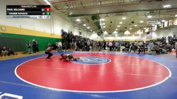 126 lbs Quarterfinal - Paul Williams, Bayside vs Xavier Kovacs, Great Bridge