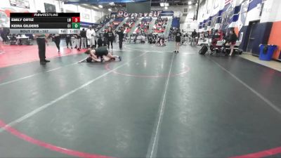 157 lbs 3rd Place Match - Emily Ortiz, Legacy WC vs Keira Gilders, Corona 100