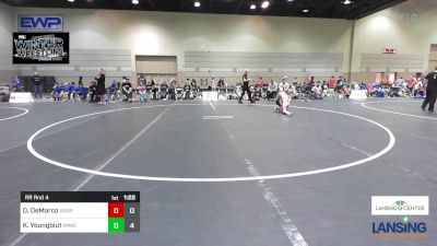 91 lbs Rr Rnd 4 - Dominic DeMarco, Askren Wrestling Academy - (A) vs Kiptyn Youngblut, Immortal Athletics WC