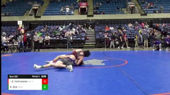 170 lbs Cons. Semi - Ethan Hofmeister, Belleville West vs Kenner Bye, Bloomington