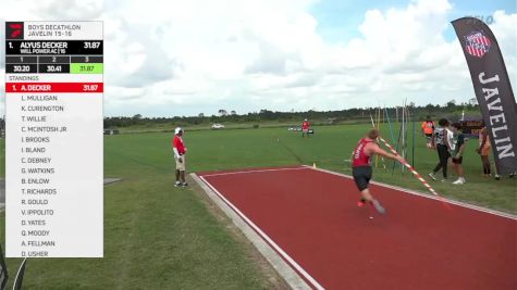 Replay: Javelin - 2025 AAU Junior Olympic Games | Jul 27 @ 1 PM