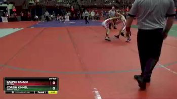 D3-106 lbs Champ. Round 1 - Casper Caizzo, St. Paul vs Corbin Kimmel, Wayne Trace