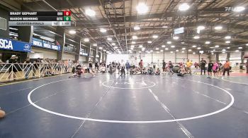 230 lbs Quarterfinal - Brady Gephart, Ohio United - MS vs Mason Mehring, Team Gotcha - MS