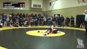 95 lbs Champ. Round 1 - Cael Torres, Elk Grove Wrestling Academy vs Titus Pendleton, Vacaville Wrestling Club