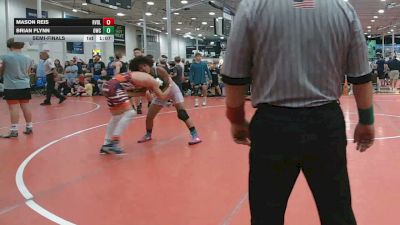 120 lbs Semifinal - Mason Reis, Revival X - MS vs Brian Flynn, The Outsiders Wrestling Club - MS