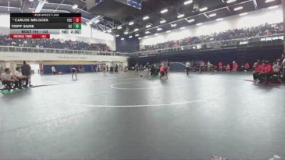 133 lbs Champ. Round 3 - Tripp Saire, Cerritos College vs Carlos Melgoza, Fresno City College