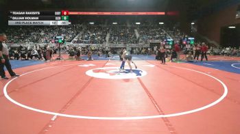 125 lbs 3rd Place Match - Gillian Holman, Glenrock vs Teagan Rakisits, Cody