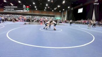 175 lbs Cons. Round 1 - Victor Pena, Lakeview vs Mason Madrigal, Mcqueen