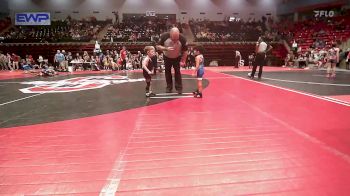 41 lbs Consi Of 8 #2 - Miles Crane, Bartlesville Wrestling Club vs Kyson Miller, Wagoner Takedown Club