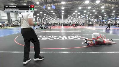 120 lbs Consi Of 64 #2 - Cael Dorman, PA vs Zane Blanchard, LA