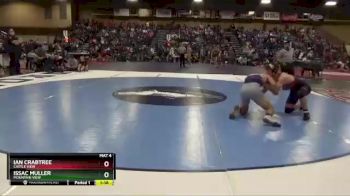 182 lbs Champ. Round 3 - Issac Muller, Mountain View vs Ian Crabtree, Castle View