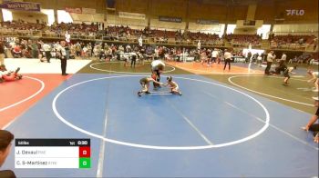 50 lbs Consi Of 4 - Jaxon Devaul, Pikes Peak Warriors vs Carter Shanley-Martinez, Steel City Reloaded WC