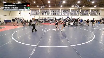 120 lbs Consi Of 8 #2 - Grady Carroll, Simsbury vs Noriel Gonzalez, Shelton
