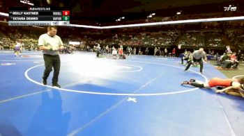 130 Class 2 lbs Cons. Round 2 - Reilly Kastner, Park Hill vs Tatiana Dennis, Oak Park