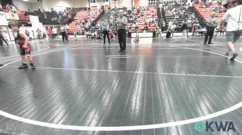 60 lbs Semifinal - Axel Gregory, Tulsa Blue T Panthers vs Kingston Baucom, Salina Wrestling Club