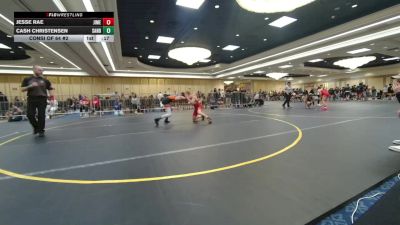 120 lbs Consi Of 64 #2 - Jesse Rae, Jimenez Trained Academy vs Cash Christensen, Sanderson Wr Ac