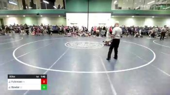 80 lbs Round Of 16 - Jax Fuhrman, PA vs Jaxten Bowler, UT