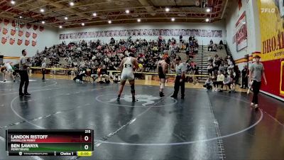 215 lbs 3rd Place Match - Ben Sawaya, Perrysburg vs Landon Ristoff, Massillon Perry