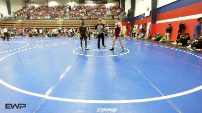 140 lbs Round Of 16 - Caden Winkler, Jenks vs Jeffery Payne, Edison Eagles Jr. High