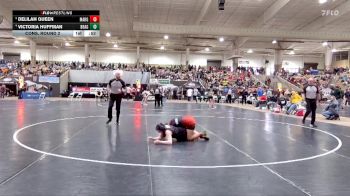 Girls 138 lbs Cons. Round 2 - Delilah Queen, Maryville High School vs Victoria Huffman, Bradley Central High School