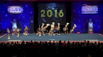 The California All Stars - Team Reckless [2016 International Open Small Coed Level 6 Semis]