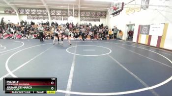 138 lbs Cons. Round 5 - Eva Self, Desert Ridge High School vs Juliana De Marco, Poston Butte