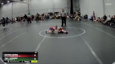 44 lbs Round 2 (4 Team) - Hayden Zemba, Revival Uprising Black vs Trey Sanders, Mat Assassins