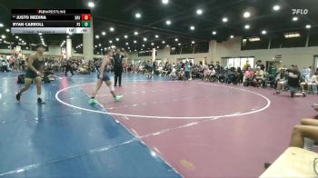 132 lbs Cons. Round 2 - Justo Medina, Davenport vs Ryan Carroll, Powder Springs