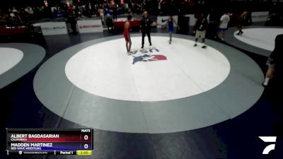 149 lbs Cons. Round 3 - Albert Bagdasarian, California vs Madden Martinez, Red Wave Wrestling