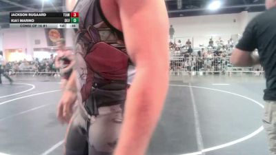 190 lbs Quarterfinal - Austin Turner, New Faith Wrestling Ac vs Jackson Sierra, Team Thunder