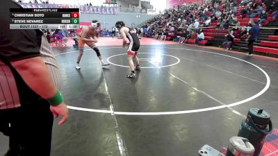 175 lbs Quarterfinal - Steve Nevarez, El Paso Riverside vs Christian Soto, El Paso Hanks