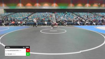 197 lbs Quarterfinal - Garavous Kouekabakilaho, Grand View vs Austin Vanek, Montana-Northern