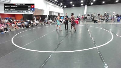 215 lbs Israel Mulero, Team Texas vs Riley Hicks, Oklahoma Red