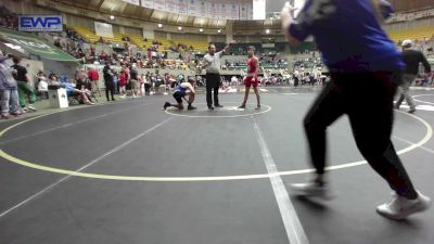 126 lbs Quarterfinal - Edric Funk, Dover Youth Wrestling Club vs Easton Carter, Mighty Bluebirds Wrestling