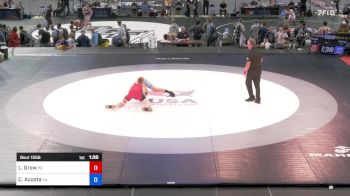 160 lbs Cons 64 #2 - Landen Grow, Wisconsin vs Christian Acosta, California