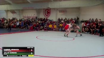 144 lbs Cons. Round 1 - Dylan Gordon, Delta vs Gabriel Mendoza, Grand Valley