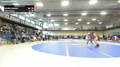 184 lbs Cons. Round 1 - Zavier Campsey, Thomas More vs Matt Malay, Ashland
