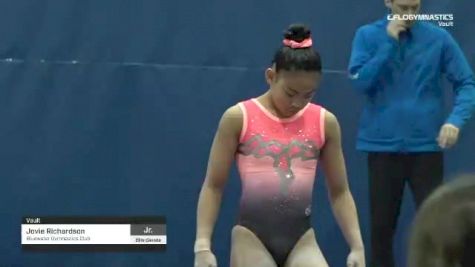 Jovie Richardson - Vault, Bluewater Gymnastics Club - 2019 Elite Canada - WAG