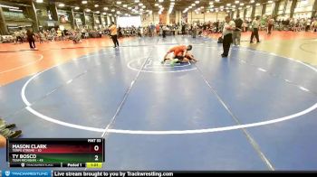 96 lbs Rd# 2 10:30am Friday - Ty Bosco, Team Michigan vs Mason Clark, Terps Xtreme