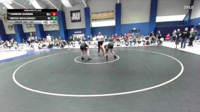 197 lbs Champ. Round 1 - Bryce McCloskey, Mount Union vs Connor Garren, Washington & Jefferson