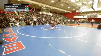 108 lbs Champ. Round 3 - Roscoe Juachon, Las Lomas vs Massi Nawabi, James Logan