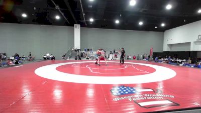 132 lbs Robert Ruscitti, Illinois Greco vs Maxwell Bradley, Oklahoma Blue