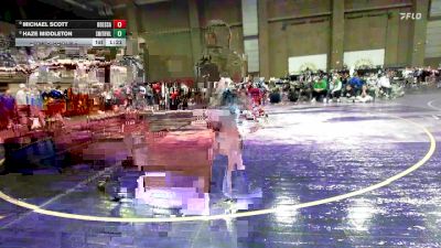 190 lbs Champ. Round 3 - Michael Scott, Odessa vs Haze Middleton, Smithville