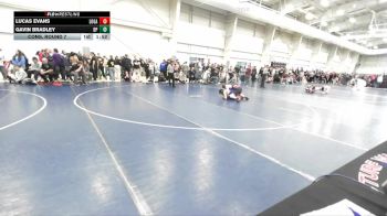 132 lbs Cons. Round 7 - Lucas Evans, Logan vs Gavin Bradley, Desert Peaks